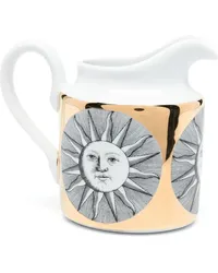 Fornasetti Milchkännchen mit Soli-Print Weiß