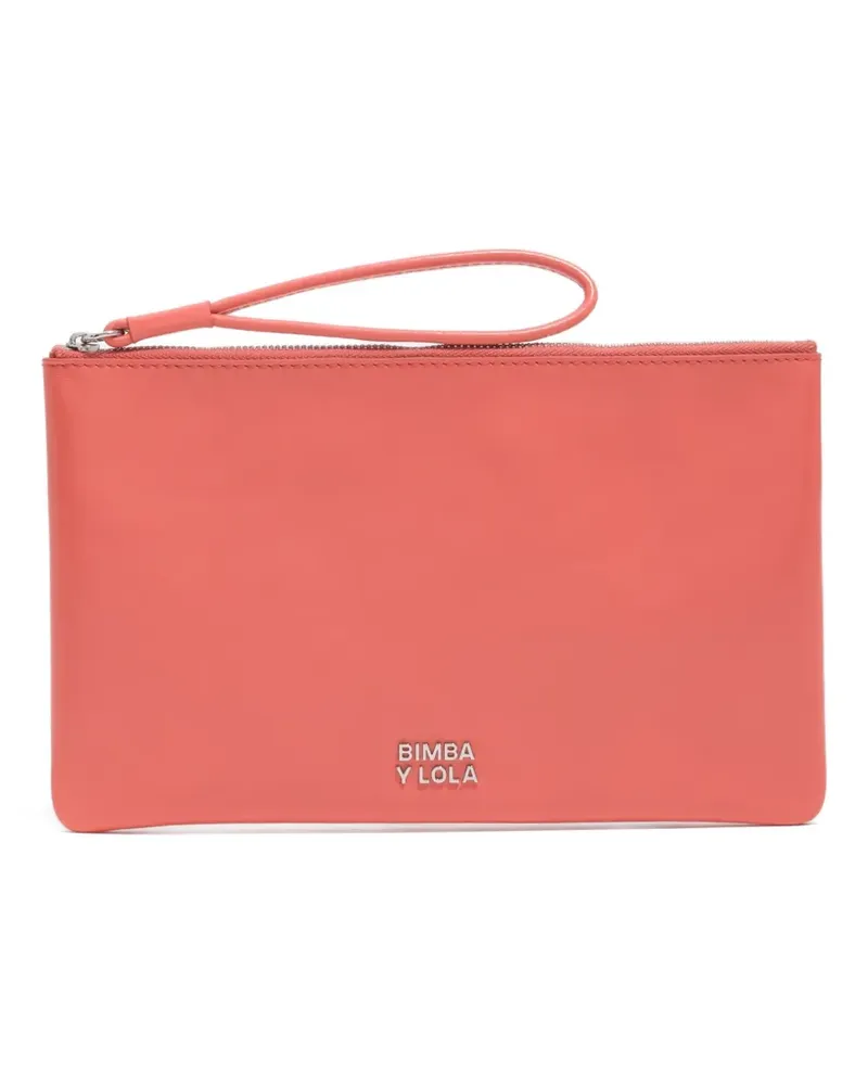 BIMBA Y LOLA Kosmetiktasche mit Reißverschluss - Orange Orange