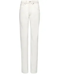 Maison Margiela Memory Of Straight-Leg-Jeans Weiß