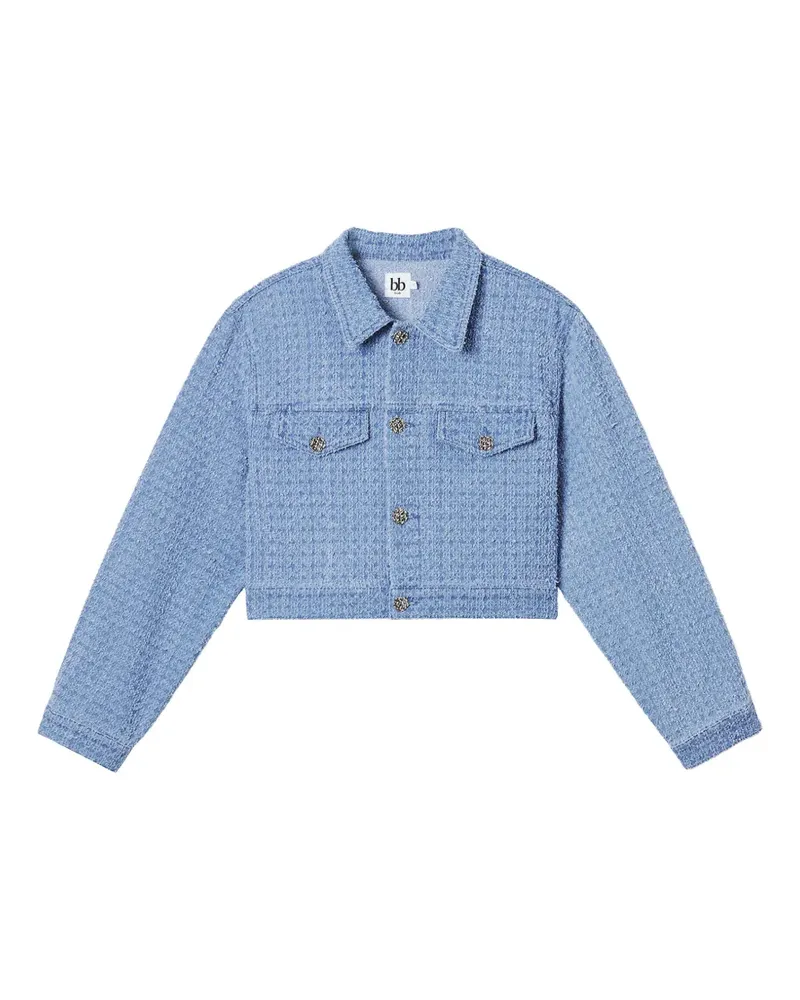 b+ab Jacke mit Knöpfen - Blau Blau