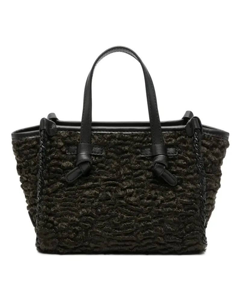 Gianni Chiarini Miss Marcella Tote Bag aus Faux Fur - Braun Braun