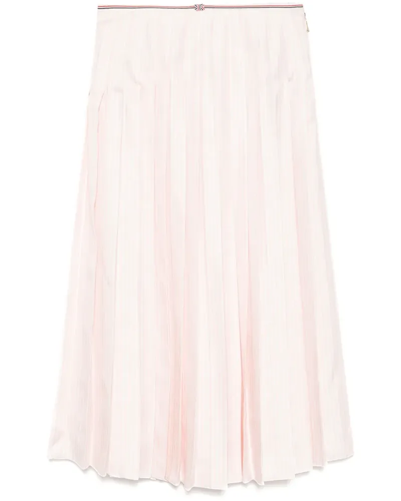 Thom Browne Plissierter Rock - Rosa Rosa