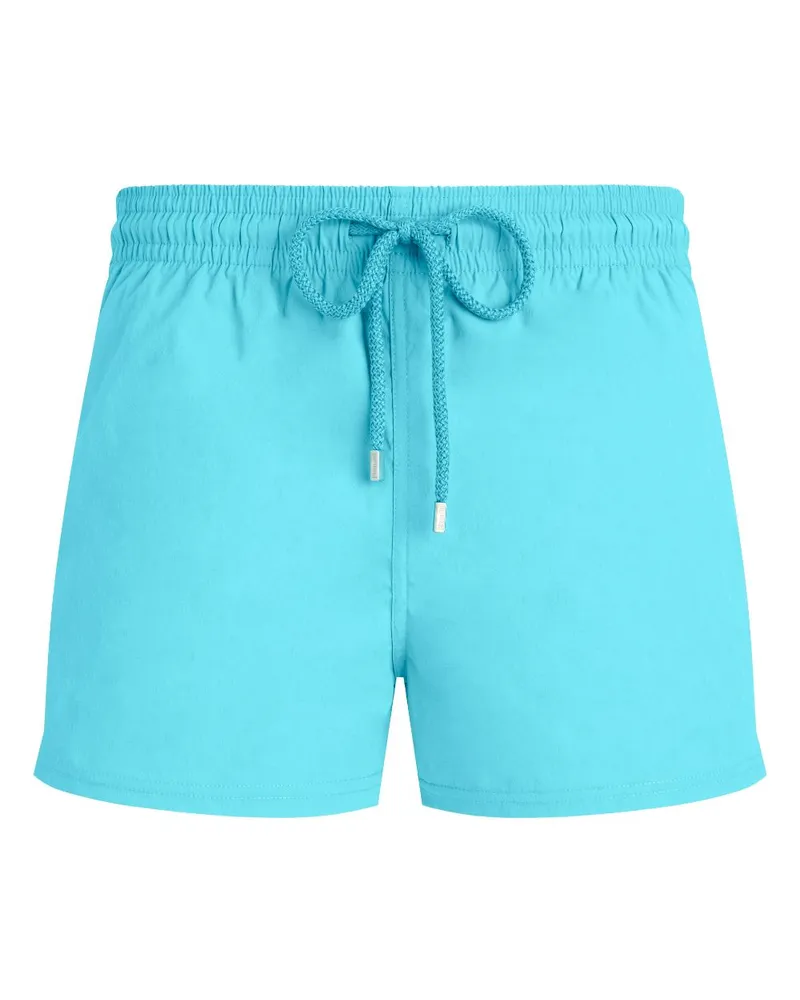 Vilebrequin Badeshorts mit Logo-Applikation - Blau Blau