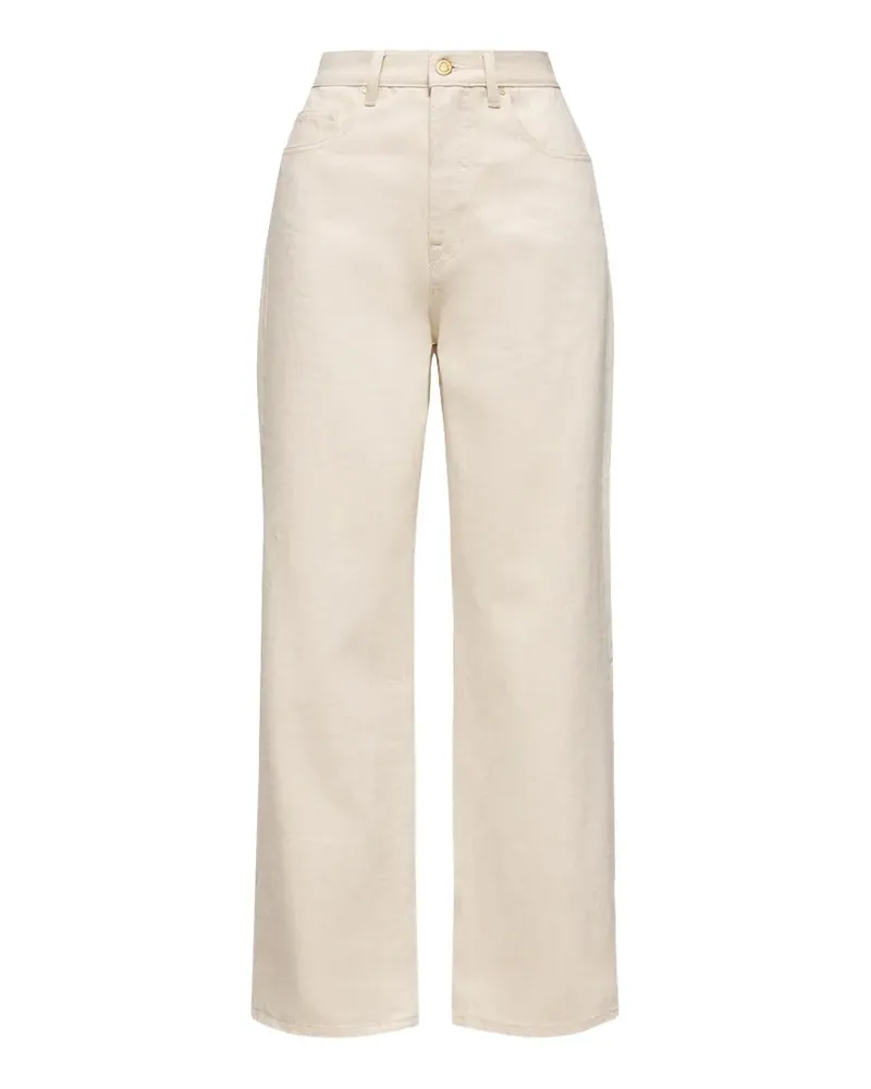 Moncler belt-loop trousers - Nude Nude