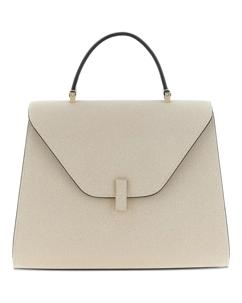 Valextra Große Flat Tote Bag aus Leder - Nude Nude