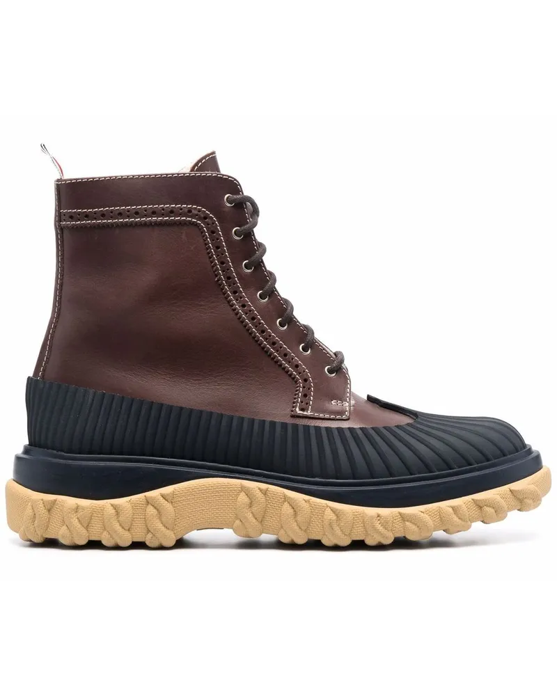 Thom Browne Longwing Stiefel - Braun Braun