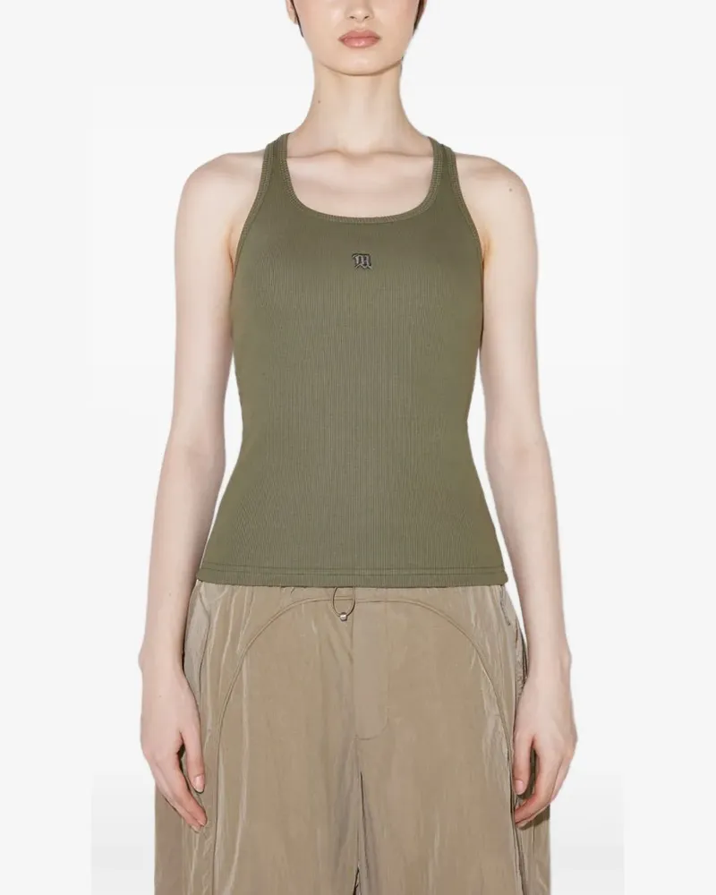 MISBHV Tanktop mit U-Ausschnitt - Grün Grün