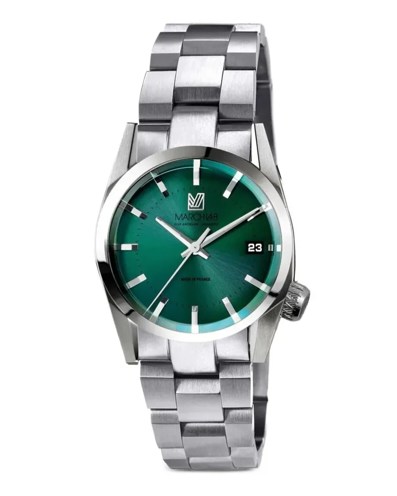 MARCH LA.B Electric Forest Armbanduhr 36mm - Grün Grün