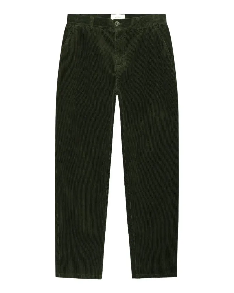 LES DEUX Tapered-Hose aus Cord - Grün Grün