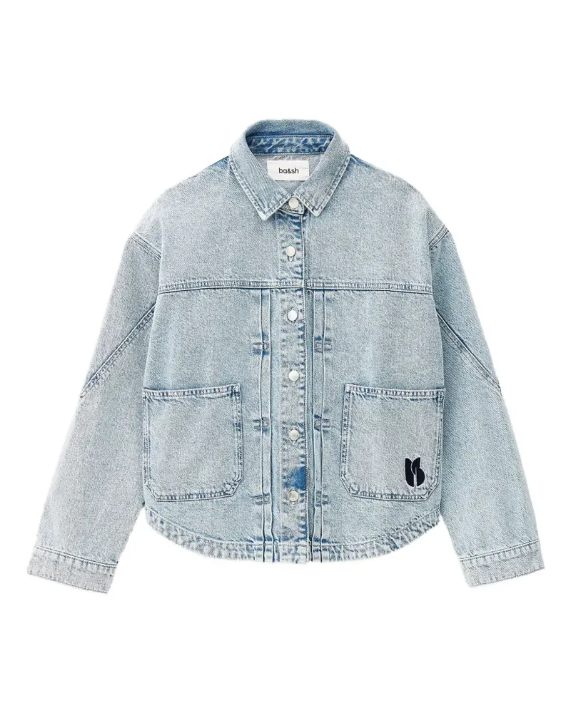 ba&sh Juno patch-pocket jacket - Blau Blau