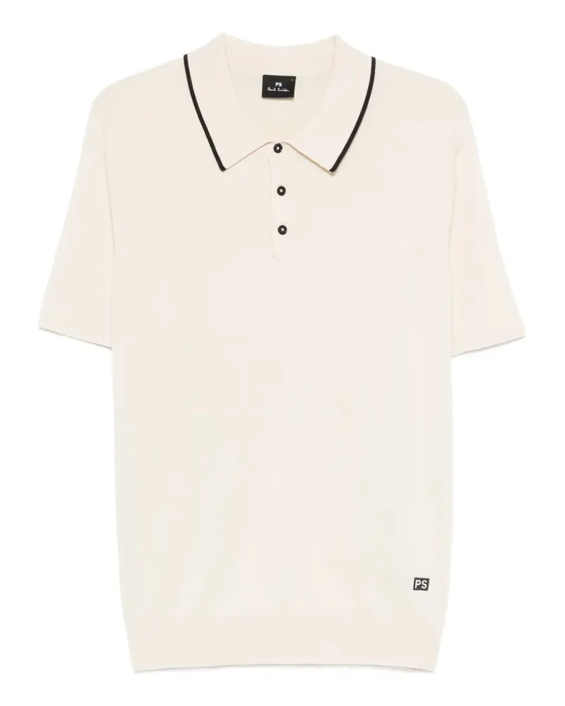 Paul Smith Poloshirt mit Paspeln - Nude Nude