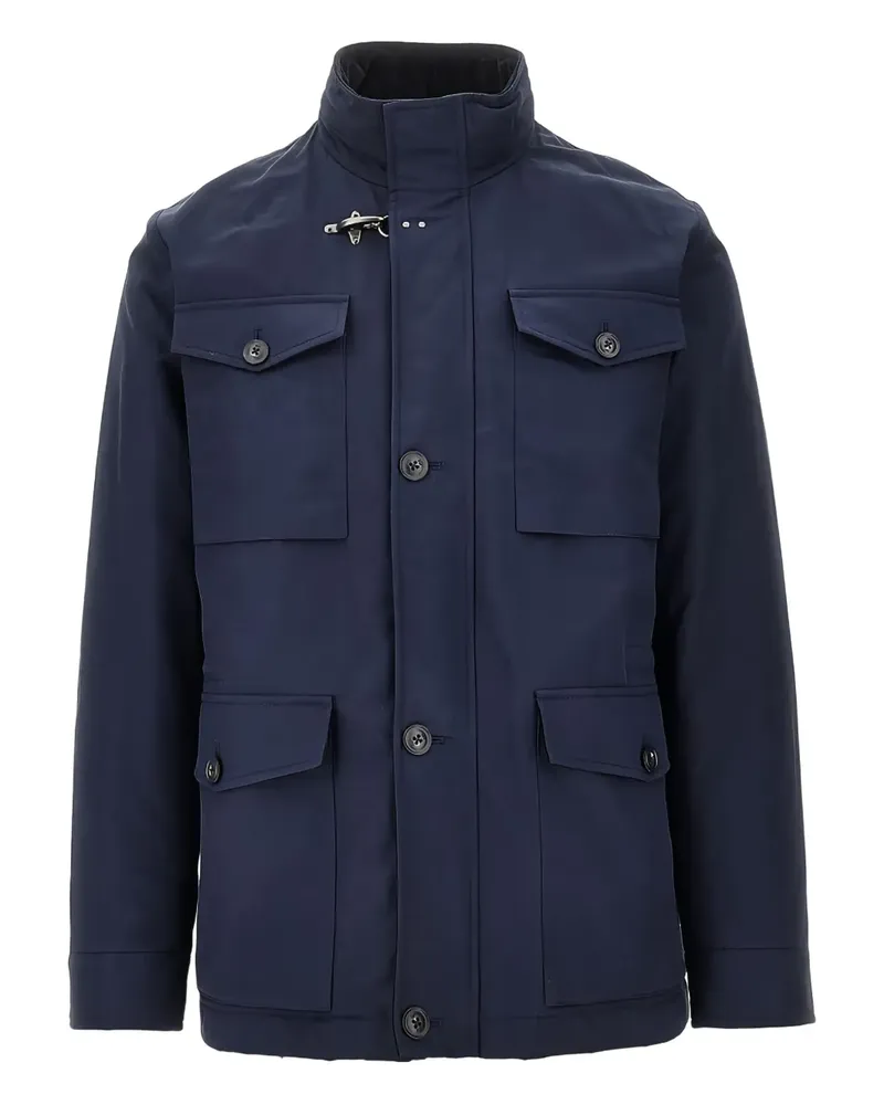 Fay buttoned field jacket - Blau Blau