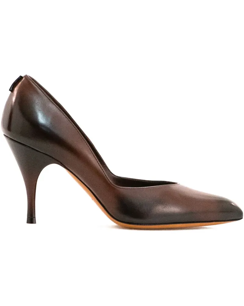Miu Miu Pumps mit spitzer Kappe - Braun Braun