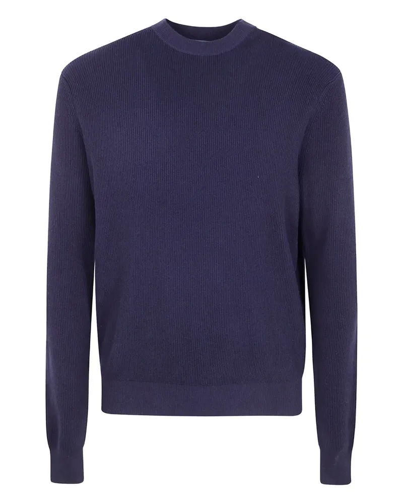 People of Shibuya ribbed crew-neck sweater - Blau Blau