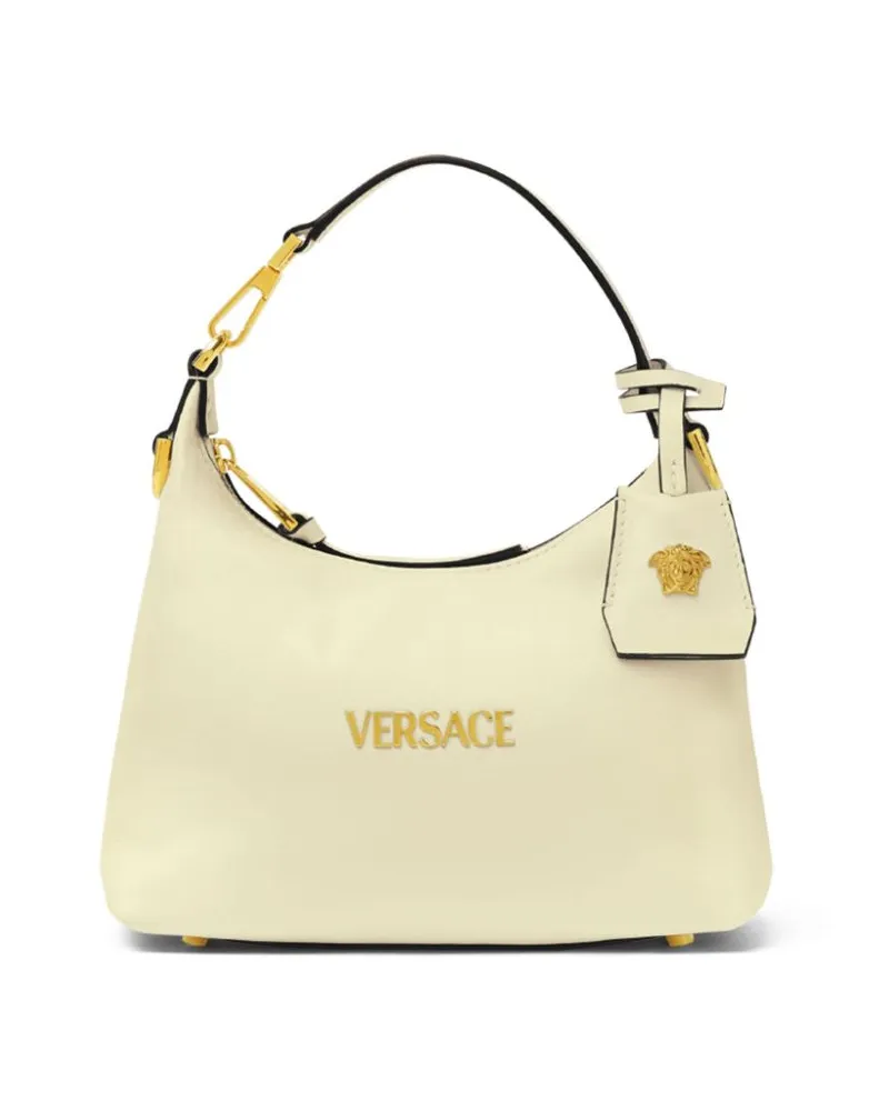 Versace Tag Hobo-Tasche - Gelb Gelb
