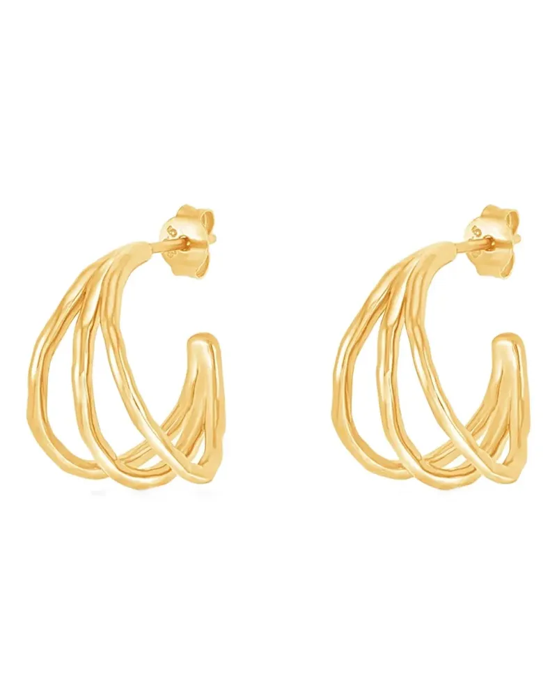 Dower & Hall Waterfall Creolen - Gold Gold