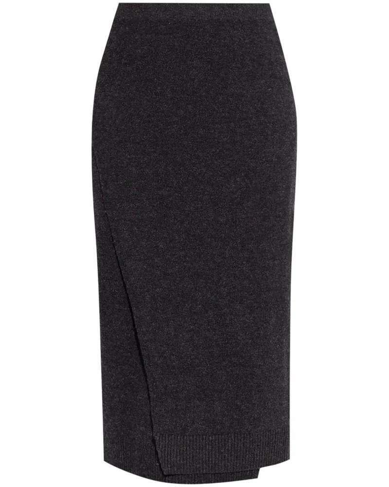 Balenciaga Gestrickter Rock - Grau Grau