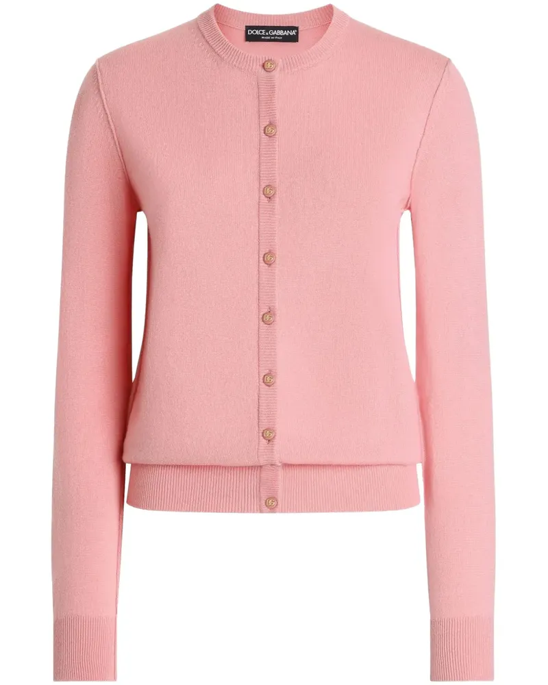 Dolce & Gabbana Cardigan mit Knopfleiste - Rosa Rosa