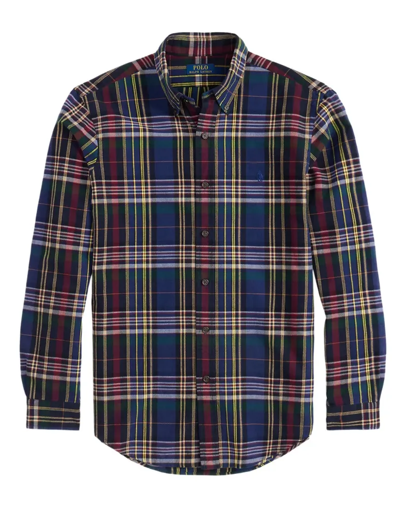 Ralph Lauren Kariertes Hemd - Blau Blau