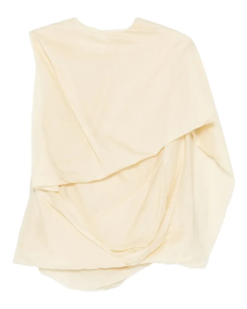 Entire Studios Drapierte Bluse - Nude Nude