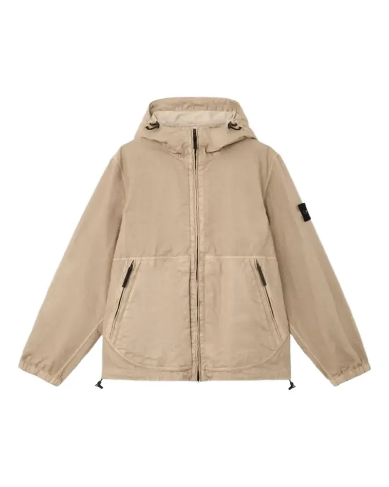 Stone Island Panama-TC hooded jacket - Nude Nude