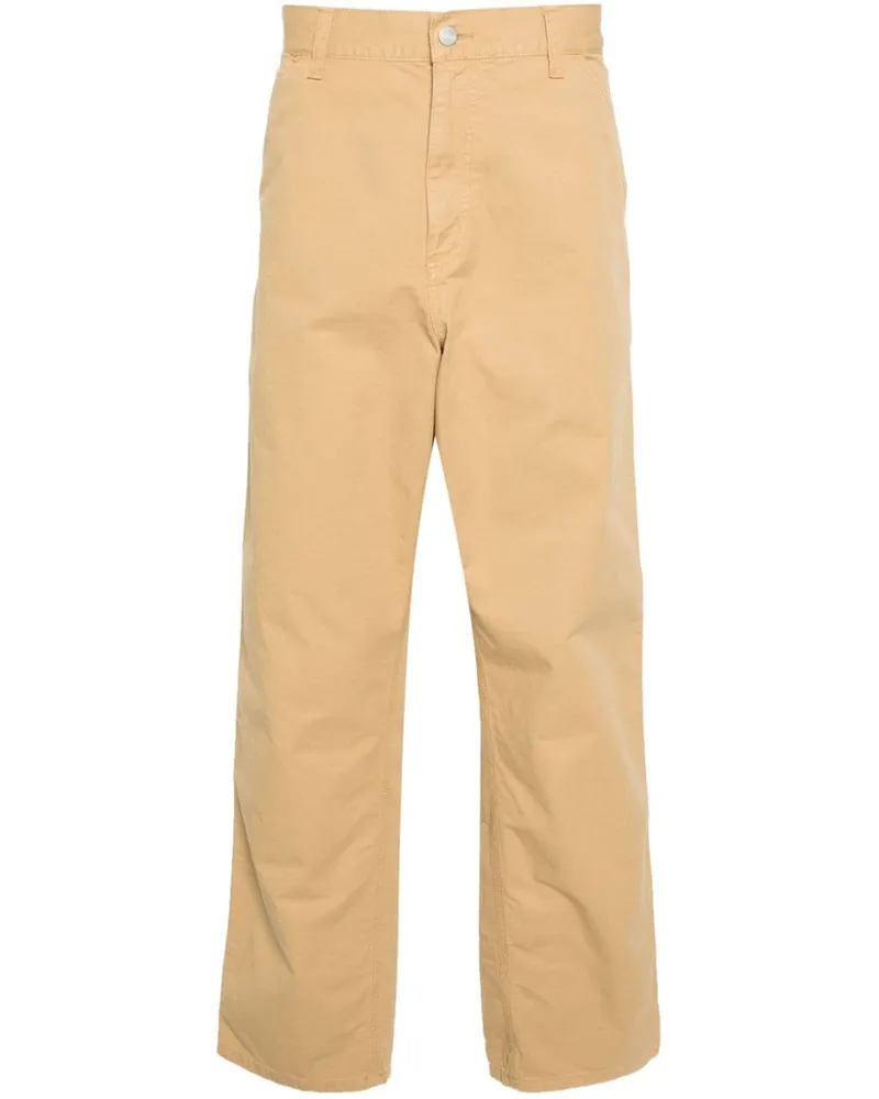 Carhartt WIP Single Knee Straight-Leg-Hose - Nude Nude