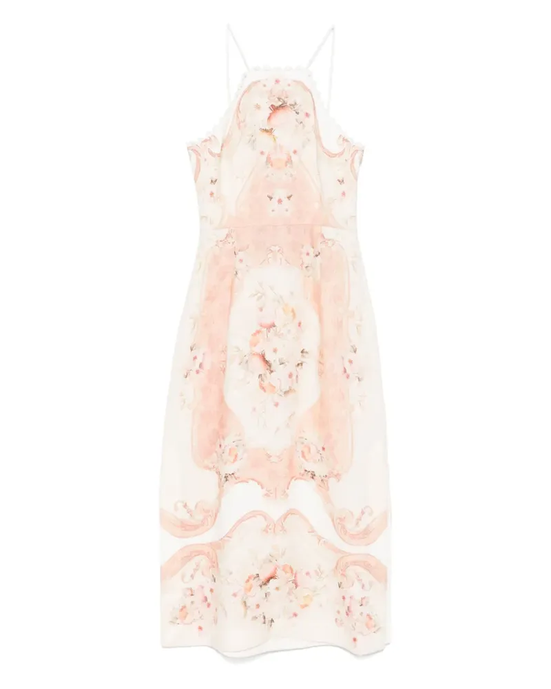 Twin-Set Lee Midikleid - Nude Nude