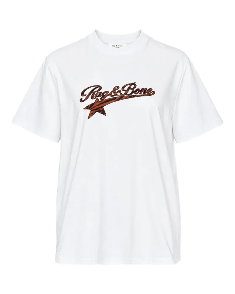 Rag & Bone Miramar T-Shirt mit Print - Weiß Weiß