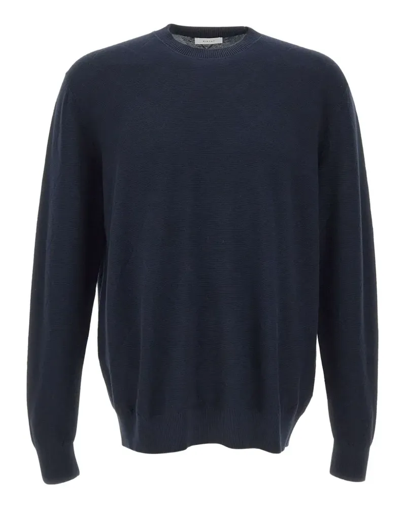 Diktat Pullover mit Rautenmuster - Blau Blau