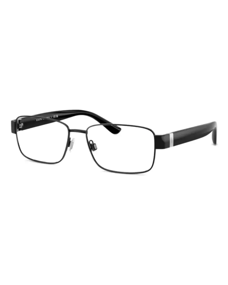 Ralph Lauren Brille mit eckigem Gestell - Schwarz Schwarz