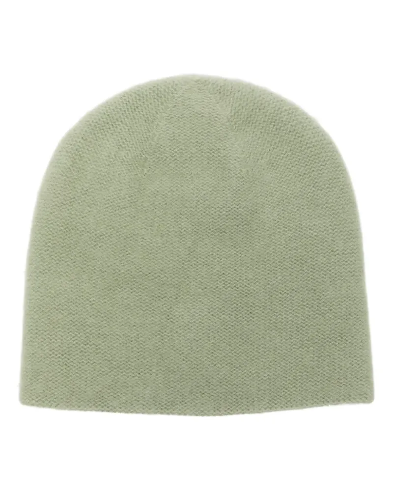 Liska Angelika Beanie aus Kaschmir - Grün Grün