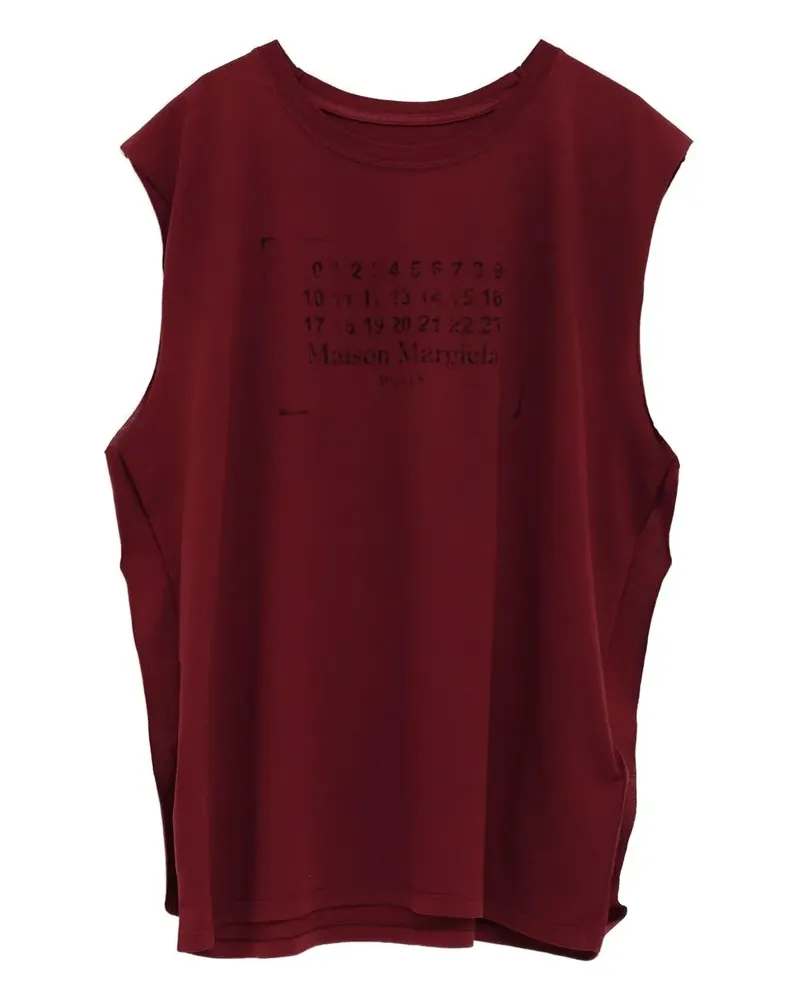 Maison Margiela Klassisches Top - Rot Rot