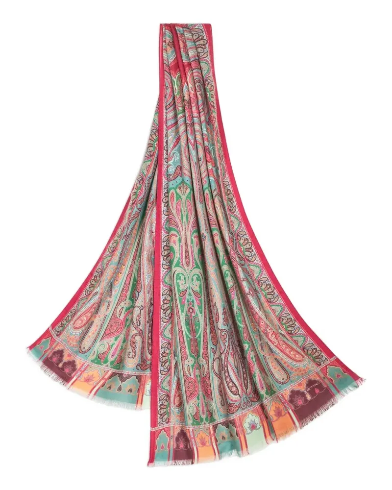 Etro paisley scarf - Rosa Rosa