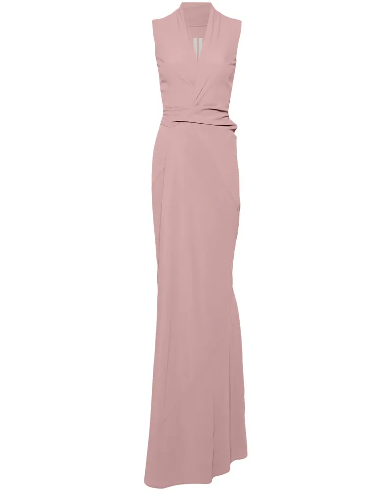 Rick Owens Gewickeltes Maxikleid - Rosa Rosa