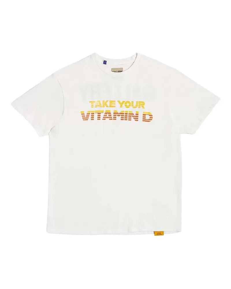 GALLERY DEPT. Vitamin D logo-print T-shirt - Weiß Weiß