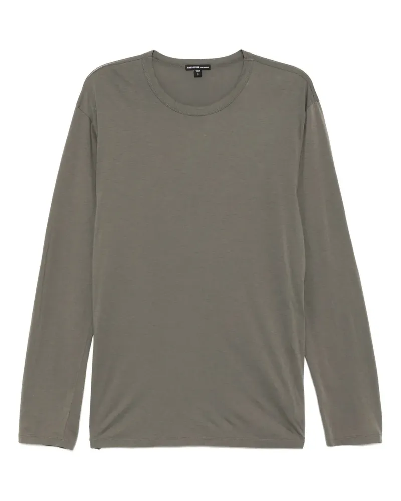 James Perse T-Shirt mit Rundhalsausschnitt - Grau Grau