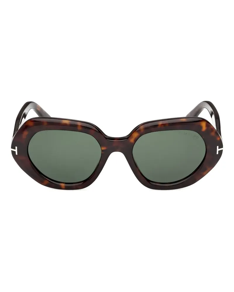 Tom Ford geometric-frame sunglasses - Braun Braun