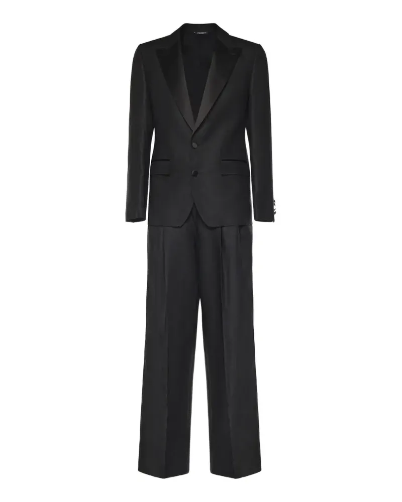 Dolce & Gabbana button-fastening suit - Schwarz Schwarz