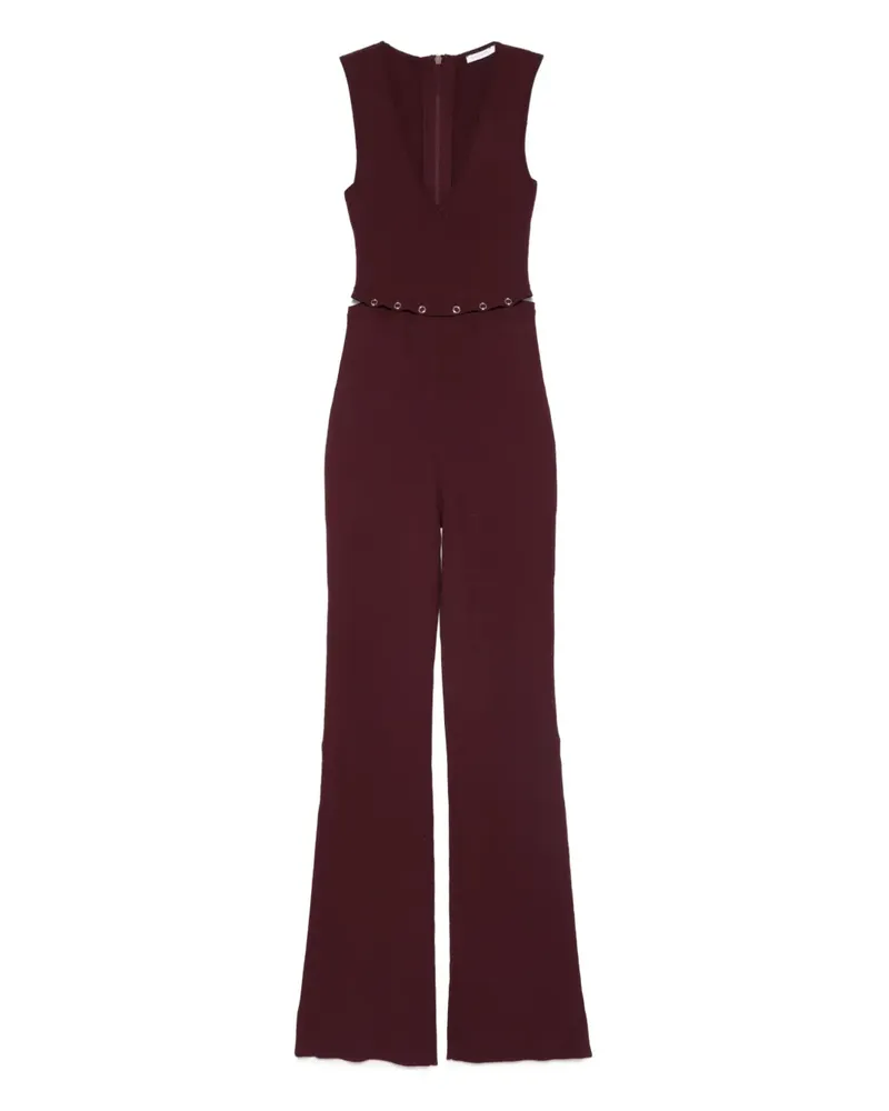 Patrizia Pepe Gestrickter Jumpsuit - Violett Violett