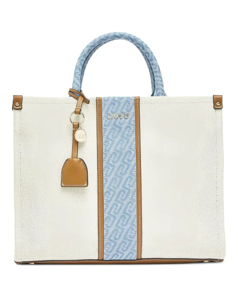 Liu Jo top-handle tote bag - Nude Nude