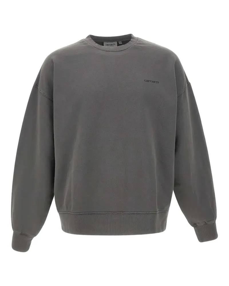Carhartt WIP embroidered crew neck sweatshirt - Grau Grau
