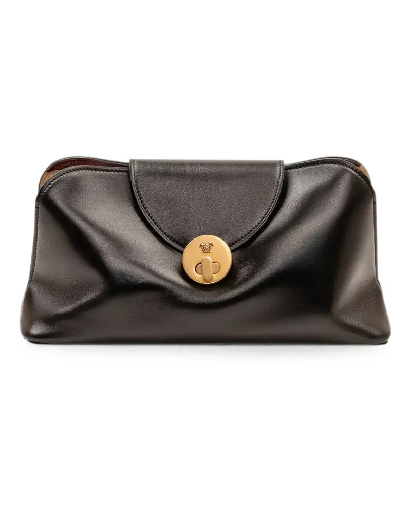Versace small Medusa '95 leather cross body bag - Schwarz Schwarz