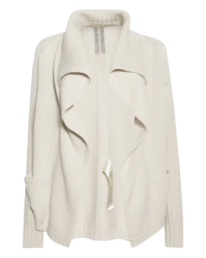 Rick Owens Cardigan mit Schalkragen - Nude Nude