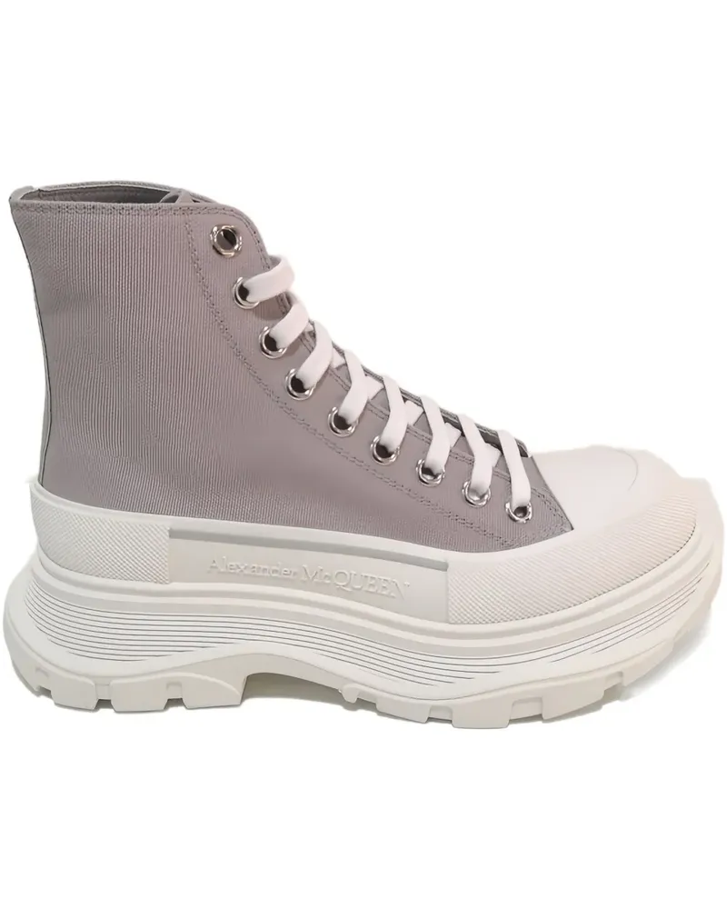 Alexander McQueen Tread Slick Stiefel - Grau Grau