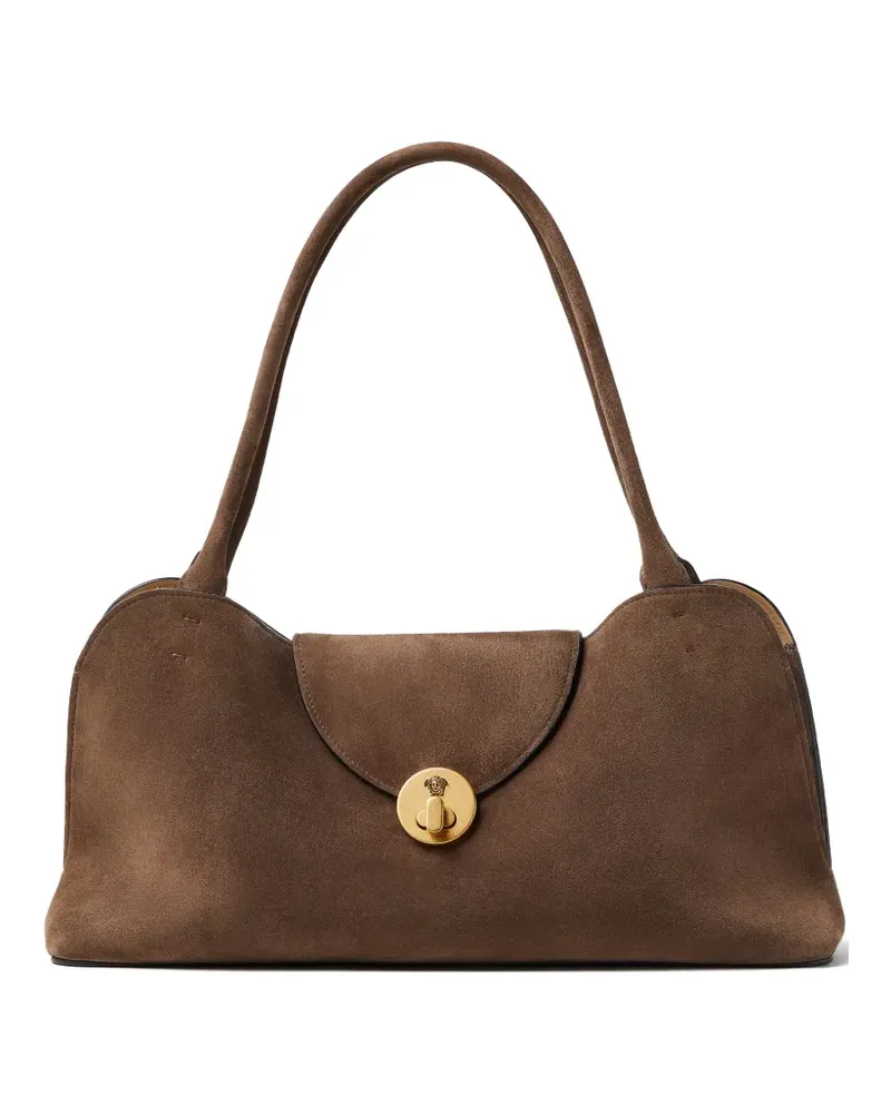 Versace Vivian East/West Schultertasche - Braun Braun