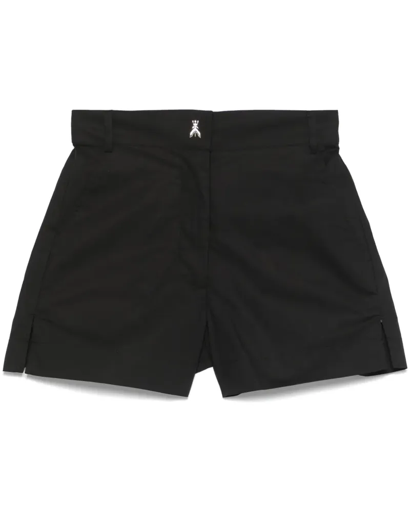 Patrizia Pepe Hoch sitzende Shorts - Schwarz Schwarz