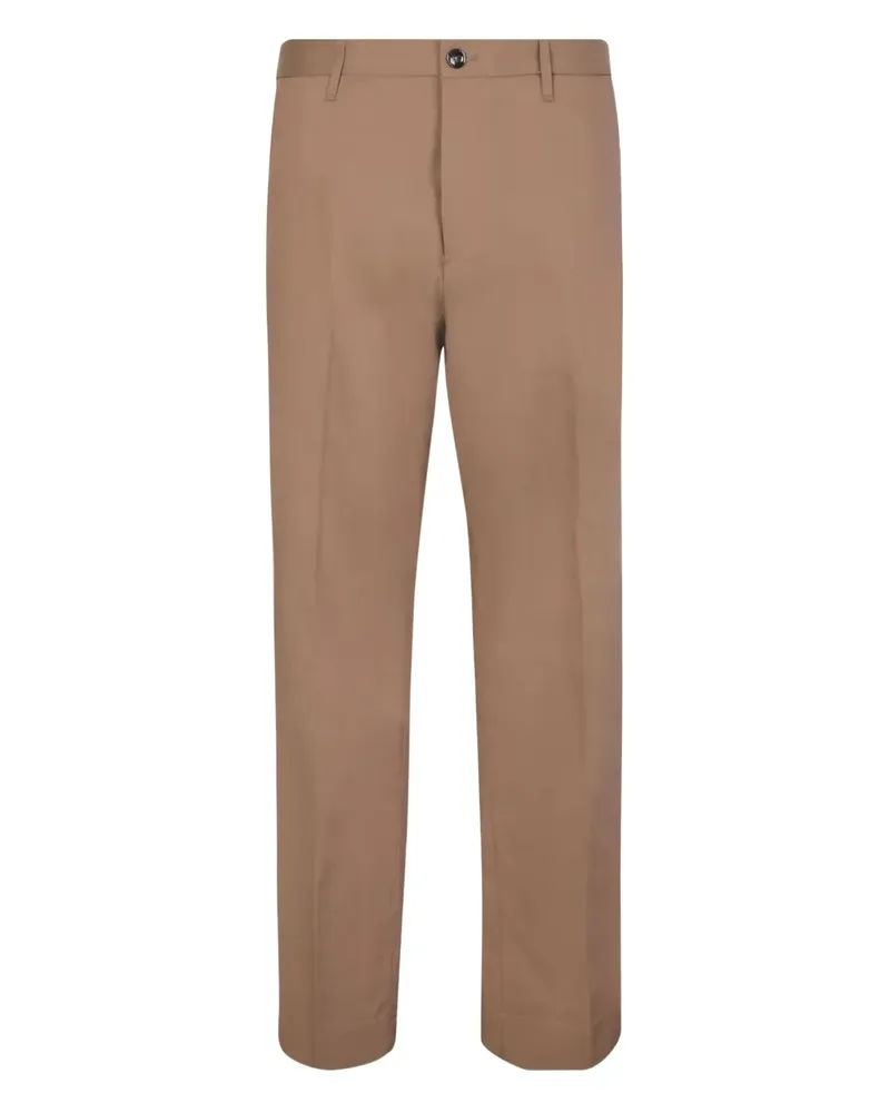 nine:inthe:morning Hose aus Baumwollstretch - Braun Braun