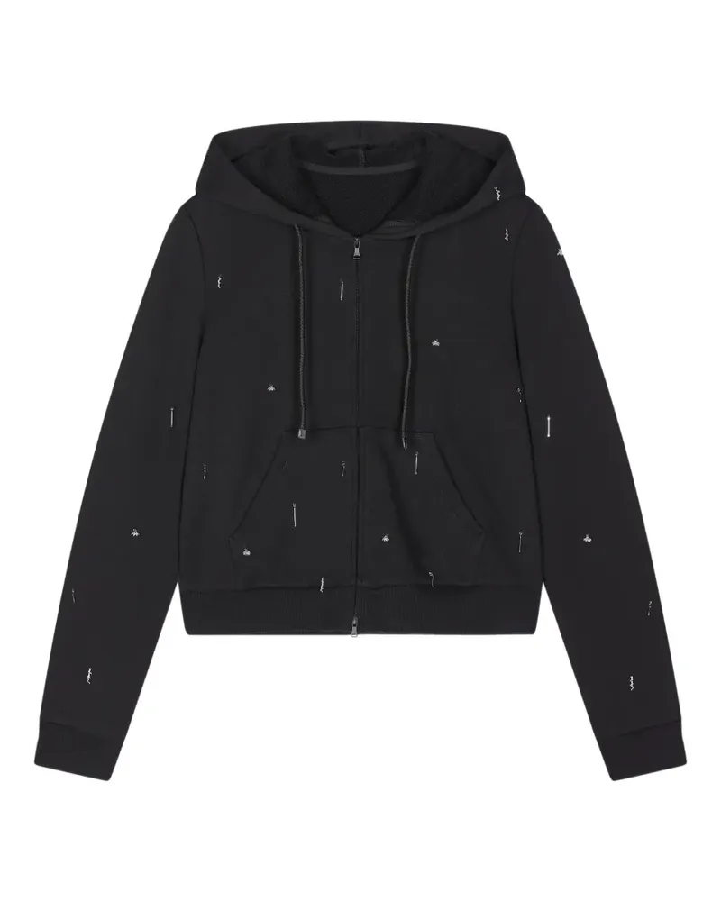 JNBY Hoodie mit Nadelstickerei - Schwarz Schwarz