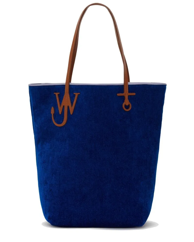 J.W.Anderson Anchor Handtasche mit Kontrastbesatz - Blau Blau