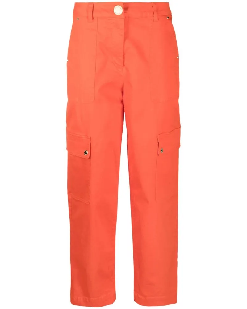 Michael Kors Cropped-Cargohose - Orange Orange